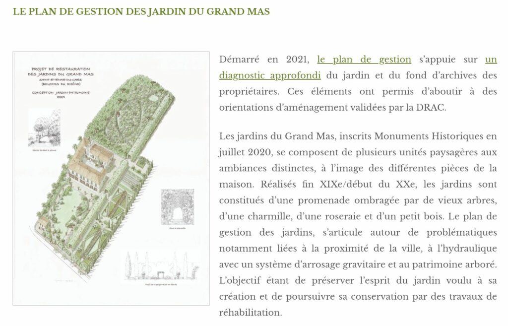 Jardins du Grand Mas