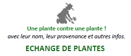 echange plantes